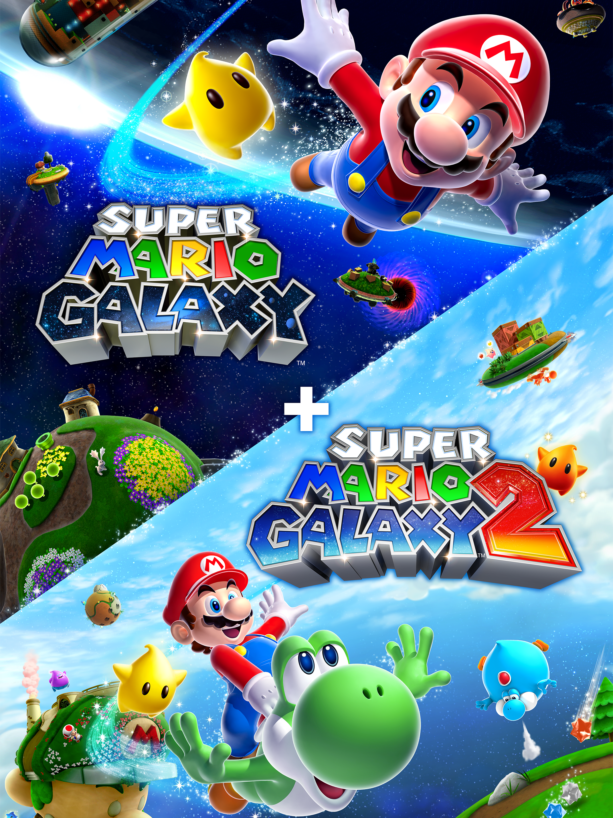 Super Mario Galaxy + Super Mario Galaxy 2